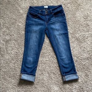 SO capri denim cropped jeans